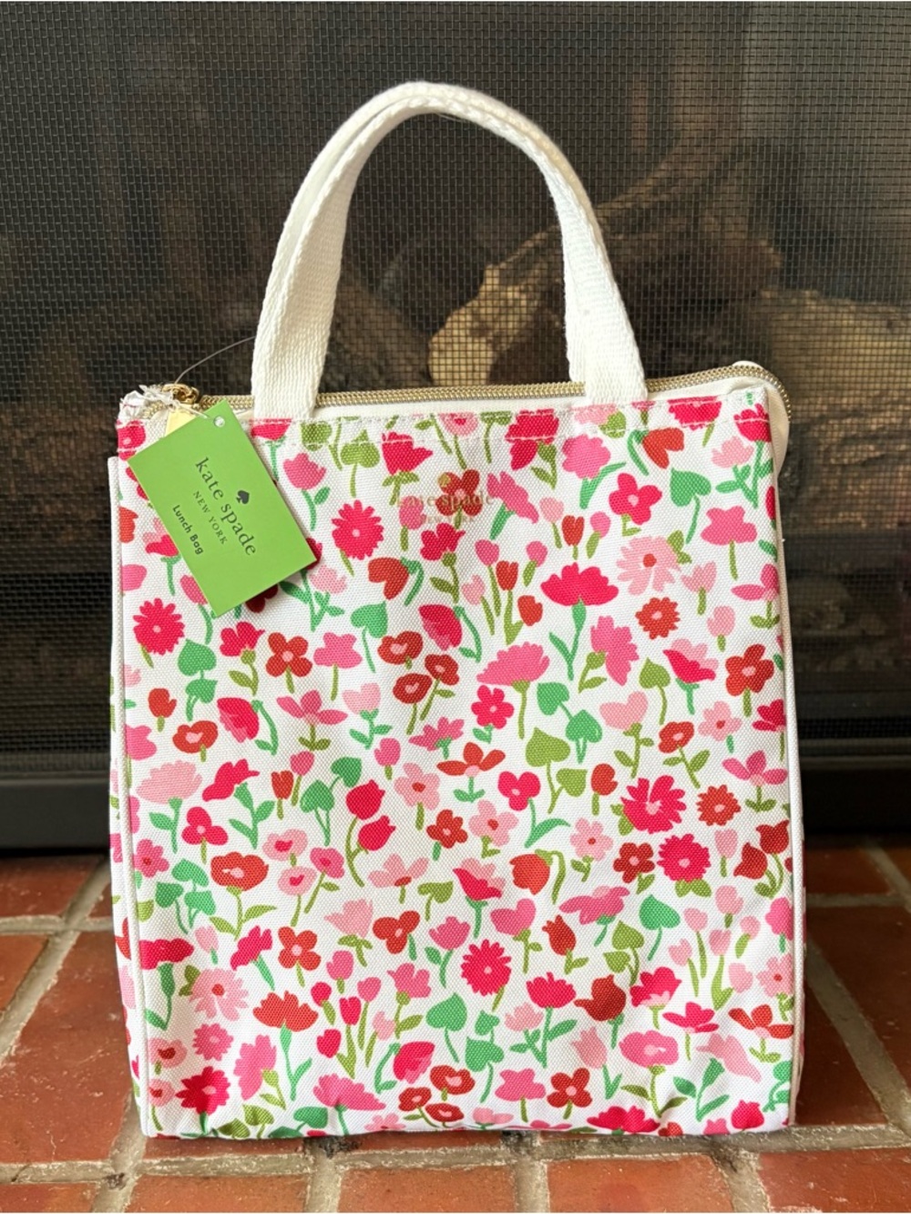 Kate Spade “Sunset Blooms” New York Insulated Lunch Bag NWT